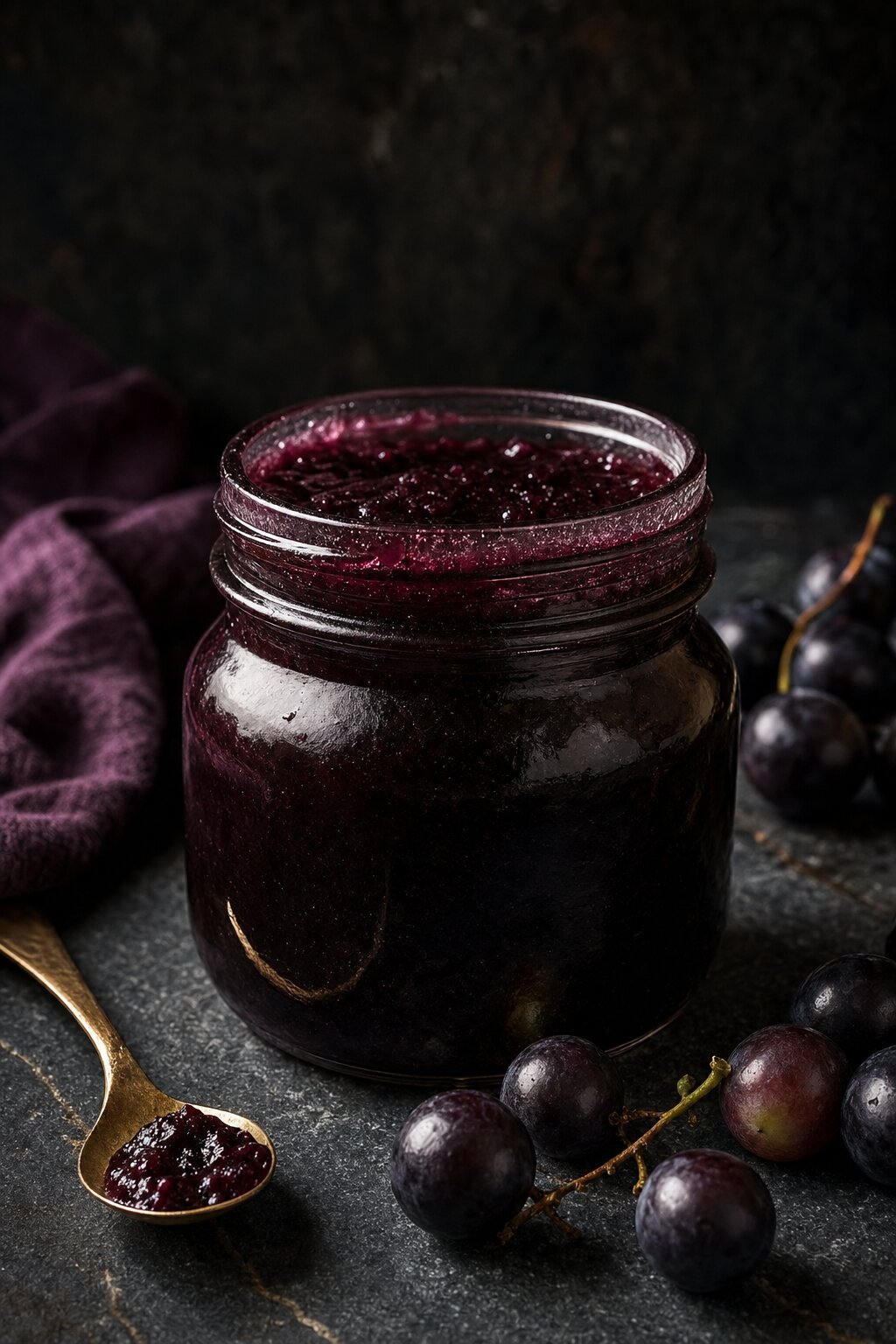 Arkansas Provisions fruit preserves jar